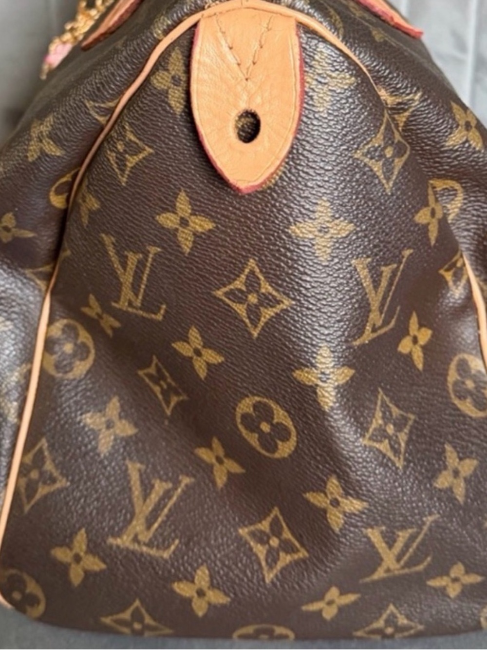 🔥LAST DROP🔥Louis Vuitton Speedy 30 Brown Monogram Satchel - Picture 7 of 13